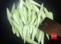 黄瓜炒蛋的做法图解3