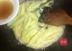 黄瓜炒蛋的做法图解6