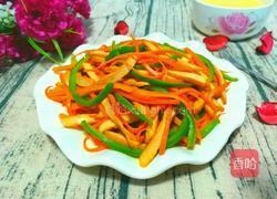 青椒炒豆干的做法图解8