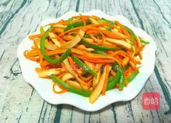 青椒炒豆干的做法图解7