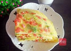 葱香鸡蛋饼的做法图解13