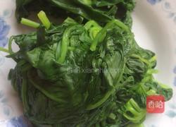 菠菜炒鸡蛋的做法图解3