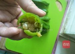 青椒灌肉的做法图解6