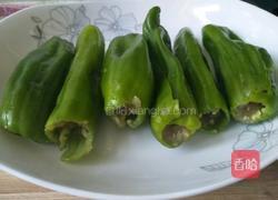 青椒灌肉的做法图解7