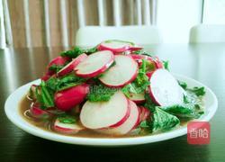 凉拌樱桃萝卜的做法图解4