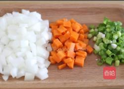 鱿鱼炒饭的做法图解2