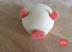小猪香肠馒头(一次发酵法)的做法图解9