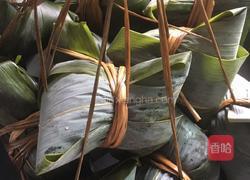 咸蛋猪肉粽的做法图解4