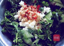 凉拌黄瓜腐竹花生米的做法图解4