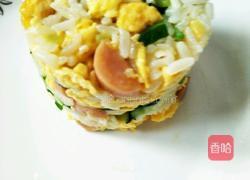 青瓜炒饭的做法图解10