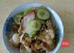 黄瓜炒腊肉的做法图解5