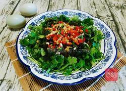 香菜拌皮蛋的做法图解8