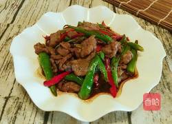 杭椒牛肉的做法图解8