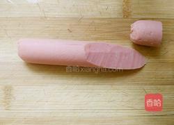 火腿肠小蜗牛的做法图解1