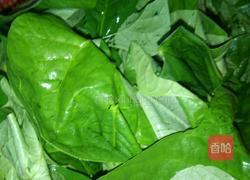 拌豆角叶的做法图解1