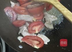 西兰花番茄炒肉的做法图解11