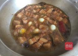 红烧肉炖鹌鹑蛋的做法图解6