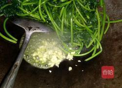 蒜炒红薯叶的做法图解3