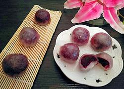 水晶紫薯豆沙包