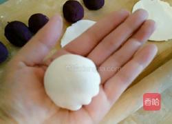 水晶紫薯豆沙包的做法图解18