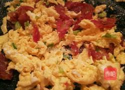 腊肠炒鸡蛋的做法图解10