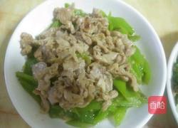 尖椒猪肉的做法图解6