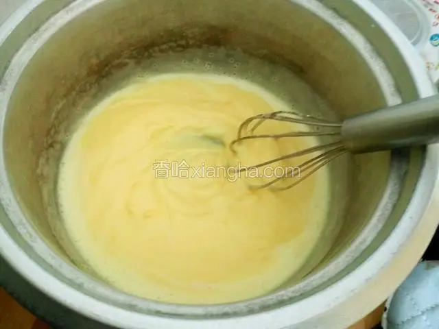 不停搅拌