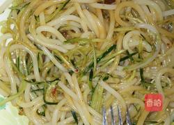 青瓜丝撸粉的做法图解4
