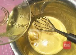 菠菜汁戚风蛋糕（八寸）的做法图解7