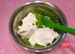 菠菜汁戚风蛋糕（八寸）的做法图解15