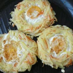 土豆丝鸡蛋饼的做法[图]