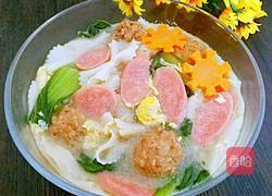 蔬菜肉丸蝴蝶面的做法图解11