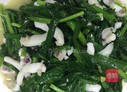 韭菜墨斗鱼的做法图解5