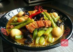 四季豆炖五花肉的做法图解15