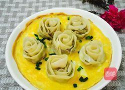 蛋饼玫瑰饺子的做法图解16