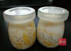 芒果椰奶西米露的做法图解6