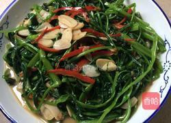 椒丝腐乳通菜的做法图解6