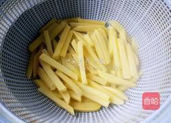 自制薯条少油烤箱版的做法图解5