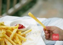 自制薯条少油烤箱版的做法图解11