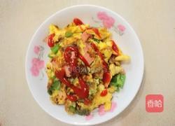 鸡蛋披萨的做法图解8