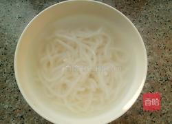 三丝炒乌冬面的做法图解6