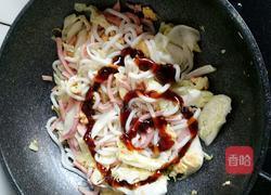 三丝炒乌冬面的做法图解10