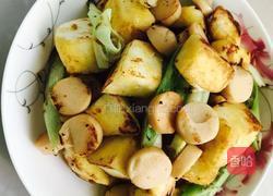 干煸饅頭塊的做法圖解7