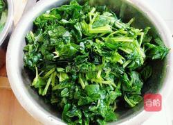 香菇菠菜墩的做法图解1