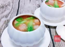 西红柿肉丸汤的做法图解1