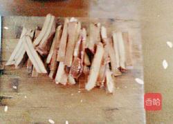 韭菜炒茶干的做法图解2