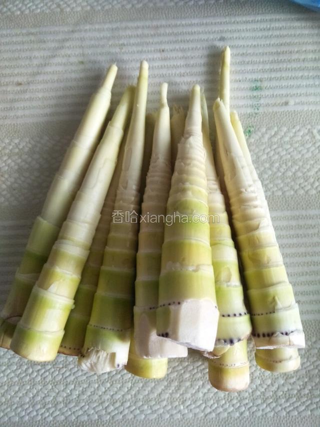 剥去外皮