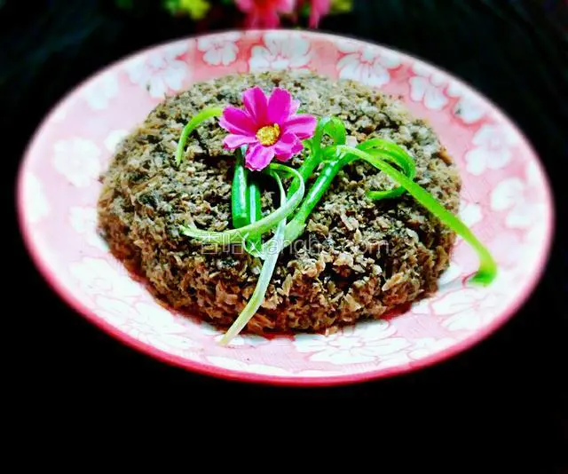 梅菜蒸肉饼