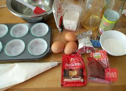 红丝绒北海道蛋糕的做法图解1