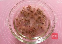 樱花奶酪慕斯（八寸）的做法图解1